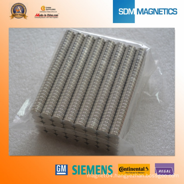 N35sh D4.4X6mm Neodymium Sensor Magnets for Sw